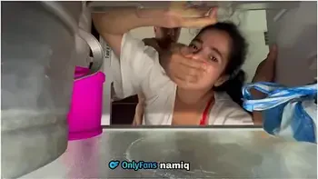 Stepbrother Fucks Nami While Im Stuck In The Fridge