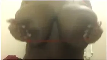 Big Ass 40h Sized Boobs In A Tiny Red Bikini Titplay (bouncing,dropping)