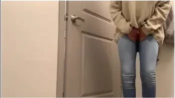 Wetting In Jeans Always Feels Better Ebony Pee Desperation