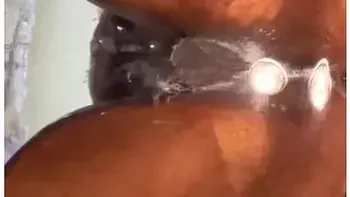 Curly Milky Wet Cunt On A Oily Chair Slipping And Sliding In Plastic Dick