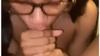 Mia Khalifa In Nerdy Chick Swallows A Huge Load.. Undercover Superhead