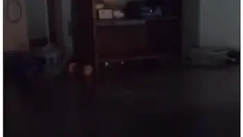 Latina Pussy Dripping Kitchen Floor