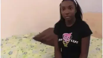 Busty Ebony Beauty Gets Finger Fucked