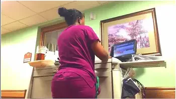 NURSE WITH A ROUND PLUMP ASS!!!!