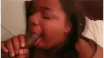 Big Boob teenager 18+ Gives Blowjob - Pink Kandi