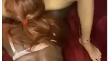 Red Bone - Threesome With And Chocolate Drop Booty