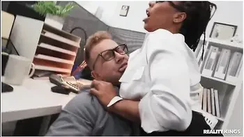 Buxom Ebony Whore Amazing Sex Movie