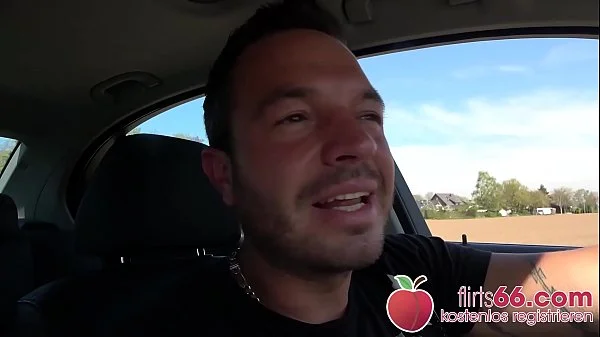 CHUBBY cock-craving Samantha Kiss gets her meaty pussy POUNDED at a nice lake! (GERMAN) Flirts66.com