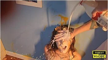 I Am Preparing The Most Disgusting Omelette In My Slave Girls Life. Enjoy This Filth