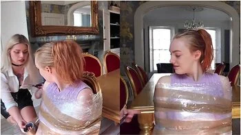 Interviews, Clingfilm Bondage And Vibrator Orgasms