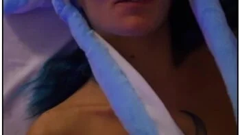 Blue Rabbit Kawaii Yourgreenlullaby Suck Dick Hot Ahegao