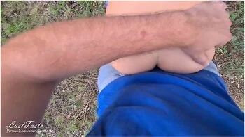 He Came Inside Me With So Much Cum! Fast And Intense Outdoor - Young Amateur Couple Lusttaste 4k