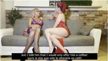 35 - (stefania Baroni) Italian Lady In A Threesome Game With A Couple Ends With A Squirt