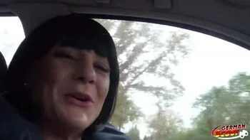 Skinny German Teen Lulu Gun Hardcore Outdoor Sex with Big Cock Cumshot