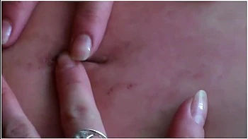 Navel Play Sexy Girl Ice In Bellybutton Fetish Hot Pussy And Nipples Fantasy Of Paula Finger Nombil