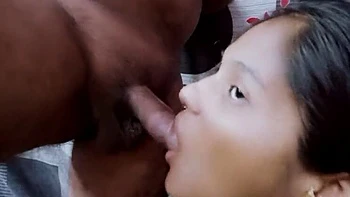 Husband Creampie Wife Mouth Fuck - Indian Couple Homemade Cum Inside