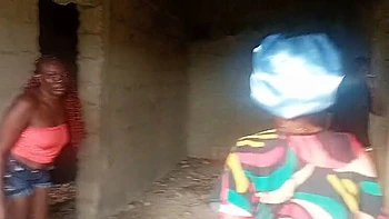 Creamyshuga's Threesome with Two Wives Fucking in Abandoned Building