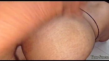 Indian Bhabhi Suman Hot House Cleaning in Saree - Desi MILF Blowjob and Cumshot POV