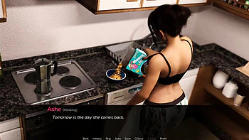 Lesbian Pizza Delivery Sex with Big Tits Stepmom & Stepsister Outdoor Public Fuck