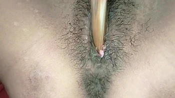 Bhabhi Apni Chut Me Belan Se Musturbation Kiya