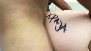 Redhead Stepsister Home Alone - Dirty Glasses Challenge Leads to Taboo Sex