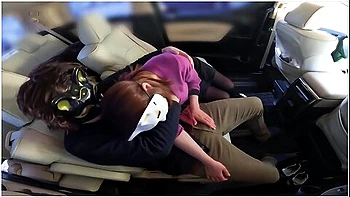 Two People Who Refuse To Go Out With Each Other And Have Affair Car Sex