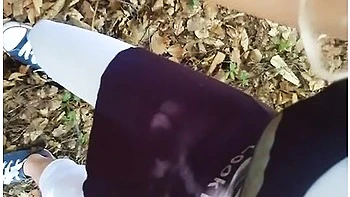 Public Park - Milf Wants It In Her Ass.. Hurry Up ! That They Discover Us !- Alexandra C