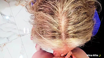 Ultimate GILF Nina Nite Takes Big Cock Blowjob and Creampie in Doggy Style