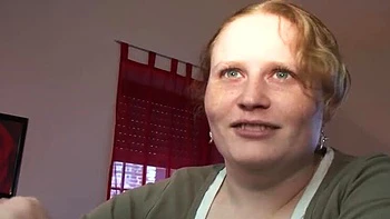 German BBW Amateur Fuck Session - Blonde Chick Swallows Cum After Hardcore Blowjob