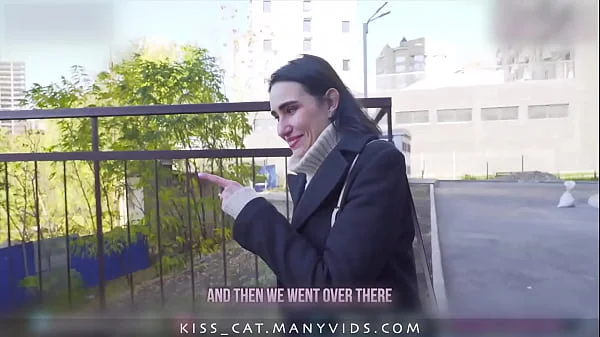 Risky Anal Sex with Facial Cum Walk - Public Agent Pickup Russian Student to Street Fuck / Kiss Cat