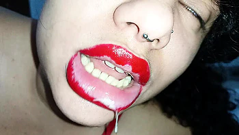 Best Blowjob Ever - Extreme Face Fuck and Deep Throat with 18 Year Old Indian Girl