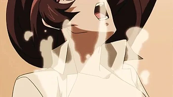 Horny Anime Girl With Glasses Fucks Hard in Classroom Hentai 3D Animation