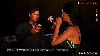 John Denvers Office Boss Cuckold - Wife Sarah Ass Grabbed and Kissed at Party