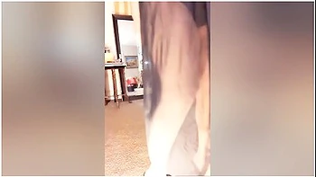 Mature Woman Zilah Luz Striptease In High Heels And Nylons