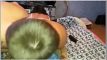 Anal Fisting Mature With Huge Eggplant And Iron Expander