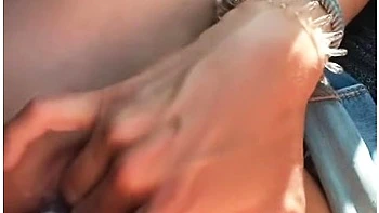 Omg Crazy! I Secretly Fingered My Pussy In A Public Parking Lot With Leonie Pur