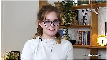 Cute Luna T Pleasures Her Pink Pussy