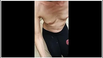 I Get Sucked In The Elevator And I Cum On Her Pretty Little Tits