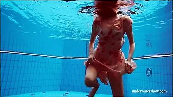 Sexy Swimming Italian Chick Martina