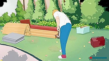 Car Toon In The Secret Of The House #52: Naughty Old Woman Has Anal Sex