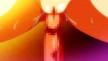 He gets sandwiched between her big breasts and gets a titjob with a bukkake and creampie.