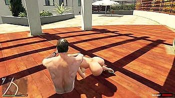 Have Sex With Trevor In Her Neighbors Backyard
