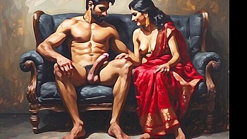 Car Toon - Indian Aunty Sucking Cock And Getting Her Pussy Licked And Creampied In Forest