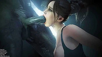 Resident Evil Girl Animation With Sound. 3d Hentai Porn Compilation With Car Toon