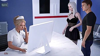 Lust Academy 3 - Kinky Threesome By Misskitty2k With Car Toon