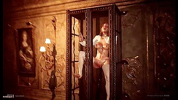 Car Toon - She Locked Herself In A Phone Booth With A Monster So He Could Impregnate Her