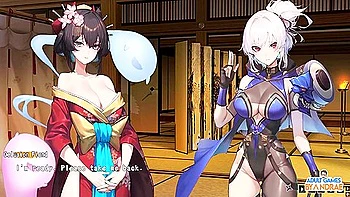 Car Toon In : Fucking Manari From Behind By The Samurai Fiend - Half-demon Shinobi