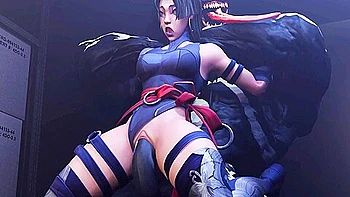 Psylocke X Venom Compilation With Car Toon