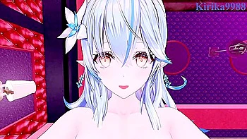 Lamy And I Have Intense Sex In A Secret Room. - Hololive Vtuber Pov Hentai - Yuki Hana