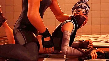 3d Hentai - 3d Compilation: Fortnite Blowjob Cowgirl Deepthroat Dick Ride Doggystyle Fuck Uncensored Hentai